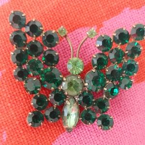 Vintage Butterfly Brooch